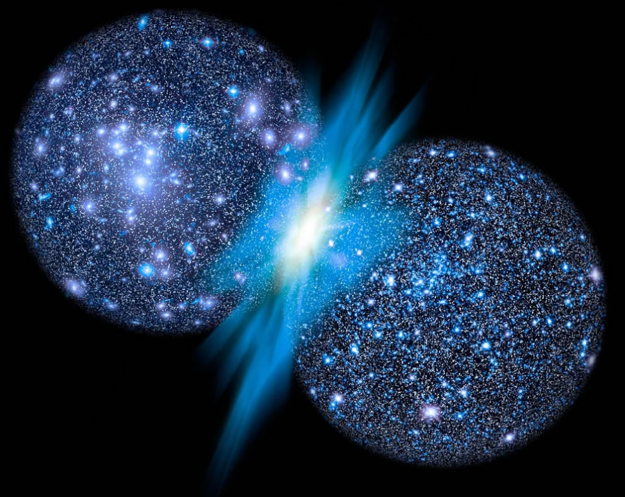 Modern physics predicts that the universe’s matter and antimatter should have mutually annihilated at the dawn of time, leaving the cosmos bereft of galaxies, stars and planets.
